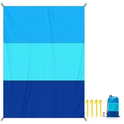 Oversized Beach & Picnic Blanket - Sandproof, Portable for Camping, Hiking, Travel