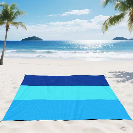 Oversized Beach & Picnic Blanket - Sandproof, Portable for Camping, Hiking, Travel