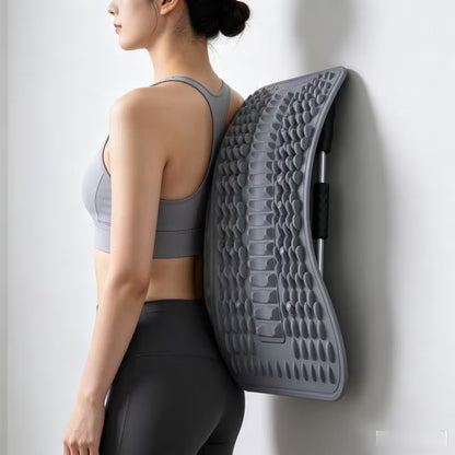 Adjustable Lumbar Back Stretcher - Ergonomic Spine Decompressor for Pain Relief